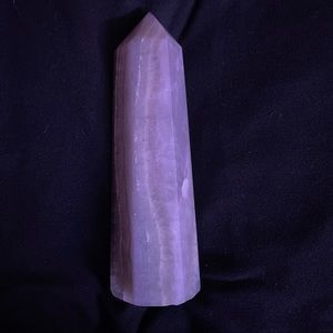 Giant pale fluorite tower 5.5 inches OFFERS WELCOME